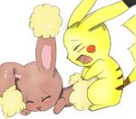  buneary lazylexy pikachu pokemon tagme 