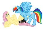  alaitallon fluttershy friendship_is_magic my_little_pony rainbow_dash 