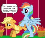  applejack caelenvasius friendship_is_magic my_little_pony rainbow_dash 