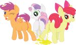  apple_bloom brainsister cutie_mark_crusaders friendship_is_magic my_little_pony ppi scootaloo sweetie_belle 