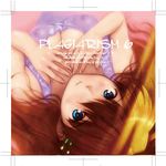  blue_eyes breasts brown_hair cleavage kobayashi_yuuji medium_breasts neon_genesis_evangelion no_bra see-through solo souryuu_asuka_langley 