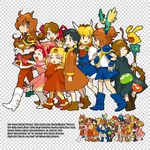  akazukin_chacha arle_nadja bad_id bad_pixiv_id bandeau bangs bare_legs bird bishoujo_senshi_sailor_moon black_eyes black_hair blob blonde_hair blue_eyes blue_skirt blunt_bangs bob_cut boots bow braid brown_hair carbuncle_(puyopuyo) cardcaptor_sakura chacha_(akazukin_chacha) checkered checkered_background chibi_usa creature crossover dark_skin dress eighth_note epaulettes frills fushigi_no_umi_no_nadia fuuin_no_tsue gipple gloves hair_bow half_updo haneoka_meimi harukaze_doremi haruo_(clownberry) hat head_wings highres hug hug_from_behind josette ka-kun kaitou_jeanne kaitou_saint_tail kamikaze_kaitou_jeanne kero king_(nadia) kinomoto_sakura knee_boots kukuri kusakabe_maron lana lina_inverse lion loincloth looking_at_another madou_monogatari magic_knight_rayearth magical_girl magical_princess mahoujin_guruguru mirai_shounen_conan mokona multiple_crossover multiple_girls musical_note nadia nanami_simpson nanatsu_no_umi_no_tico ojamajo_doremi one_eye_closed open_mouth pantyhose pink_hair pink_hat pino_(wonder_project) princess_silver puyo_(puyopuyo) puyopuyo red_eyes red_hair red_legwear robe sailor_chibi_moon sailor_senshi_uniform saint_tail sandals shidou_hikaru shoujo_kakumei_utena shoulder_armor skirt slayers smile spaulders staff strapless tenjou_utena tubetop twintails vest walking wonder_project_j2 yellow_legwear yume_no_crayon_oukoku 