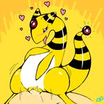  &#623;(_&#8211;_&#8211;_)&#623; &lt;3 ampharos blush cowgirl_position duo faceless_male female feral human interspecies looking_at_viewer male mammal mutsurf nintendo on_top open_mouth penetration penis pok&#233;mon pok&#233;philia pokemon pussy sex smile straddling straight tongue tongue_out vaginal vaginal_penetration video_games 