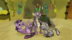  friendship_is_magic my_little_pony spike twilight_sparkle zecora 