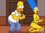  homer_simpson marge_simpson tagme the_simpsons xl-toons 