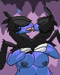  breasts female lesbian nintendo pok&#233;mon pokemon video_games zubat zweilous 