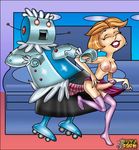  futa-toon jane_jetson rosie_the_robot tagme the_jetsons 