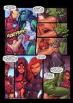  avengers black_widow carol_danvers jessica_drew jkr marvel ms._marvel she-hulk spider-woman wasp 