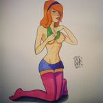  daphne_blake scooby-doo steve-in-the-ink tagme 