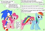  3pac comic crossover friendship_is_magic my_little_pony pinkie_pie rainbow_dash sonic_team sonic_the_hedgehog 
