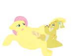  crossover fluttershy friendship_is_magic lilo_and_stitch my_little_pony rascalraccoon twang 