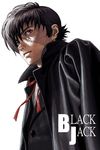  bad_id bad_pixiv_id black_jack_(character) black_jack_(series) formal male_focus multicolored_hair realistic scar solo suit trench_coat ug_(ugg) 