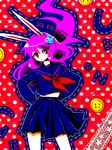  alternate_costume animal_ears bad_id bad_pixiv_id bunny_ears hair_ornament hairclip mot purple_hair red_eyes reisen_udongein_inaba school_uniform serafuku skirt solo touhou 