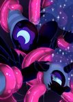  anal anthro anthrofied armor blue_eyes blush butt cutie_mark equine female friendship_is_magic hair helmet horn long_hair mammal my_little_pony nightmare_moon nightmare_moon_(mlp) oral penetration princess_luna saliva sex solo tentacles winged_unicorn wings zentrude 