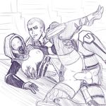  commander_shepard fleatrollus mass_effect quarian tali&#039;zorah_nar_rayya 