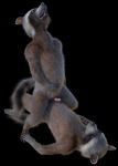  3d_(artwork) anthro balls clone digital_media_(artwork) disney duo fur genitals guardians_of_the_galaxy hi_res male male/male mammal marvel nude penis procyonid raccoon rocket_raccoon rockyrcoon 