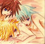  kingdom_hearts riku roxas sora tagme 