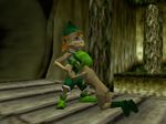  animated legend_of_zelda mido ocarina_of_time saria sex64 