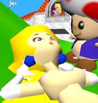  animated princess_peach sex64 super_mario_64 toad 