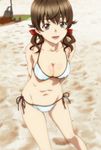  bikini guilty_crown highres menjou_hare swimsuit twintails 