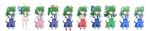  &gt;_&lt; 1girl ^_^ alternate_color arm_cannon bikini blush breasts cirno cirno_(cosplay) cleavage closed_eyes cosplay crescent detached_sleeves frog_hair_ornament full-face_blush full_body geta green_hair hair_bobbles hair_ornament hat highres kochiya_sanae long_hair long_image medium_breasts moriya_suwako moriya_suwako_(cosplay) osashin_(osada) ponytail reiuji_utsuho reiuji_utsuho_(cosplay) shameimaru_aya shameimaru_aya_(cosplay) skirt sleeping smile snake swimsuit third_eye tokin_hat tongue tongue_out touhou transparent_background weapon wide_image wings 