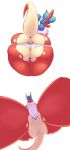  anthro big_butt breasts butt clothing duo female huge_butt jiggly_juggle_(oc) jigglyjuggle looking_back male male/female mammal marsupial panties rat rodent shared_clothing thick_thighs underwear 