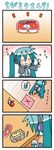  4koma :t aqua_hair blush chibi chibi_miku comic eating hatsune_miku heart minami_(colorful_palette) silent_comic translated twintails vocaloid wavy_mouth 