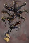 eyes_closed highres horn mawile monster no_humans pokemon red_eyes smile teeth turizao 