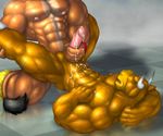  abs anal anal_penetration anthro arms_behind_head balls biceps big_muscles big_penis bovine braford bull cattle cum cum_on_hand cum_on_penis cum_on_stomach cumshot erection faceless_male fur gay green_eyes handjob hooves horn huge_muscles hyper kneeling leaking lying male mammal masturbation missionary_position muscles nipple_pinch nipples nude on_back orgasm pecs penetration penis sex sweat sweatband vein veins what 