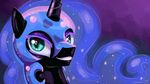  blue_eyes cat_eyes equine eyeshadow female feral friendship_is_magic horn horse karol_pawlinski kp-shadowsquirrel looking_at_viewer makeup mammal my_little_pony nightmare_moon_(mlp) pony portrait slit_pupils smile solo sparkles winged_unicorn wings 