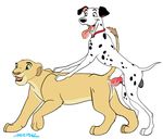  balls canine dalmatian disney dog excited feline female feral feral_on_feral happy knot lion male mammal nala penetration penis pongo pussy raised_tail sex sheath straight the_lion_king vaginal vaginal_penetration wunderpawz 