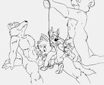  anal anal_penetration balls bear black_and_white canine chain cub cum el_funnimal fellatio female foursome group group_sex juan_alphonso lagomorph lapin lapine leash male mammal monochrome nude oral oral_sex penetration penis rabbit sex shackles spitroast vaginal vaginal_penetration wolf young 