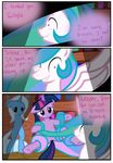  comic cutie_mark dialog dialogue english_text equine female feral friendship_is_magic group hair horn horse lesbian long_hair mammal multi-colored_hair my_little_pony pony princess_celestia_(mlp) purple_eyes pyruvate rape_face restrained royalty smile text trixie_(mlp) twilight_sparkle_(mlp) two_tone_hair unicorn winged_unicorn wings 