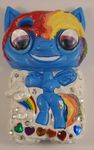 accessory animated creepy equine female feral friendship_is_magic hair hearts homemade horse mammal my_little_pony nightmare_fuel pegasus phone phone_cover plaster plastic pony rainbow rainbow_dash_(mlp) solo sparkle what wings 