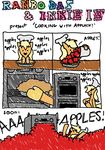  apple apple_pie applejack_(mlp) chef_hat comic english_text equine female feral friendship_is_magic fruit hat horse mammal my_little_pony oven pie pony text thelastgherkin 