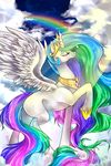  equine female friendship_is_magic greyradian horn horse my_little_pony pony princess princess_celestia_(mlp) royalty winged_unicorn wings 