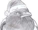  avian bird christmas holidays kau_(character) kaukkamau magpie profile_picture 
