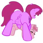  all_fours animal_genitalia animated anus bent_over berry_pinch_(mlp) berry_punch_(mlp) blush butt cub cum cum_in_pussy cum_inside cutie_mark doggy_position doggystyle duo equine female feral friendship_is_magic from_behind herm herm_on_female horn horse horsecock incest intersex mammal megasweet my_little_pony penetration penis plain_background pony pussy sex unicorn vaginal vaginal_penetration white_background young 