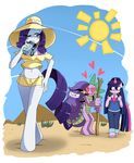  &lt;3 anthro anthrofied desert dragon drinking equine female friendship_is_magic hair horn horse invalid_tag male mammal my_little_pony pony purple_hair rarity_(mlp) sand scalie spike_(mlp) sssonic2 sun sweat twilight_sparkle_(mlp) two_tone_hair unicorn walking water_bottle 