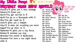 date english_text equine female friendship_is_magic horse mammal month my_little_pony pinkie_pie_(mlp) pony text 