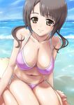  bikini cleavage okita_sawa rasukaru swimsuits tagme tari_tari 