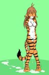  chevrontango feline female flora_(twokinds) heat keidran looking_at_viewer mammal nude pussy tiger trembling twokinds wet 