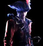  1boy 3d alternate_costume eyepatch hat leon_s_kennedy male_focus official_art pirate resident_evil resident_evil_6 