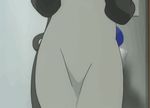  amagami animal_costume animated animated_gif bell black_hair cat_costume lowres paw_pose screencap tachibana_miya tail tail_wagging 