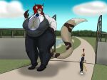  2025 4:3 absurd_res anatid anseriform anthro avian belly between_breasts big_belly big_breasts bird black_clothing blue_clothing blush bodily_fluids breasts bridgette_o&#039;shane brown_body brown_fur brown_hair canid canine clothing colored cutaway dipstick_ears dipstick_tail driveway duck duo ear_markings exclamation_point eye_contact eyeshadow eyewear female fox fur gate gesture glasses grass grey_clothing group hair hi_res huge_breasts jumping lagomorph leporid looking_at_another lynxuki macro makeup male mammal markings multicolored_ears navel necktie nude orange_body orange_fur overweight overweight_female panzerschreckleopard plant pond purple_eyeshadow rabbit red_hair size_difference suit surprised suspenders sweat sweatdrop tail tail_markings tan_body tan_fur topwear trapped_in_clothing tree trio vest waving white_body white_clothing white_fur wide_hips xu_(hanimetion) 
