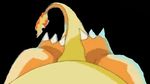  ambiguous_gender black_background charizard first_person_view plain_background pok&eacute;mon 