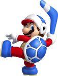  absurdres alternate_costume blue_eyes boomerang costume facial_hair highres male male_focus mario mario_(series) mustache nintendo official_art shell super_mario_3d_land super_mario_bros. suspenders 