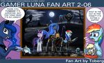  avian blonde_hair blue_hair derpy_hooves_(mlp) dialog dialogue dobromyslov english_text equine eyewear father_grigori female feral food friendship_is_magic full_moon glasses gordon_freeman group hair half-life headcrab horn horse john_joseco long_hair lyra_(mlp) lyra_heartstrings_(mlp) mammal moon muffin multi-colored_hair my_little_pony night owl pegasus pony princess princess_celestia_(mlp) princess_luna_(mlp) rainbow_dash_(mlp) rainbow_hair royalty text toberg twilight_sparkle_(mlp) two_tone_hair unicorn vinyl_scratch_(mlp) winged_unicorn wings 