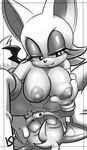  areola bat big_breasts blue_eyes border breast_grab breasts canine cunnilingus erect_nipples female fox greyscale hair is is_(artist) licking male mammal miles_prower monochrome nipples nude one_eye_closed oral oral_sex pussy rouge_the_bat sega sex smile sonic_(series) straight tongue tongue_out vaginal wings 