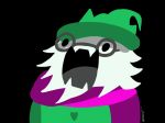  deltarune eyewear framebuffer hat male ralsei solo 